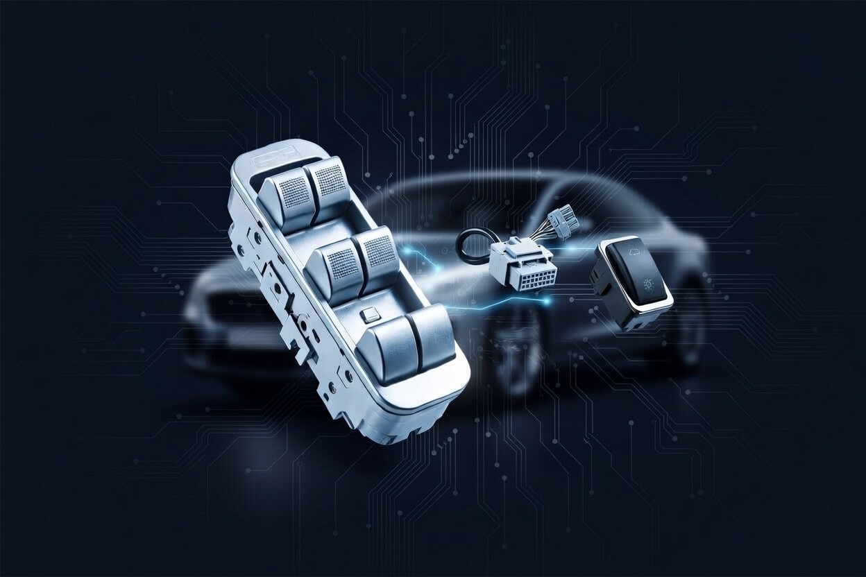 Automotive power window switch control supplier