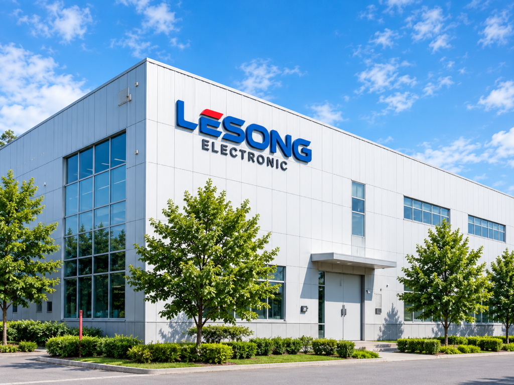 Lesong Electronic factory building - Professional manufacturer of power window switches and pigtail harnesses