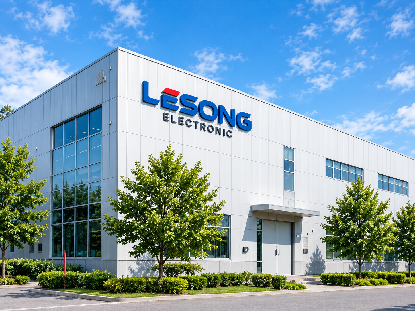 Lesong Electronic factory building - Professional manufacturer of power window switches and pigtail harnesses